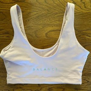 Pink balance athletica sports bra - summit